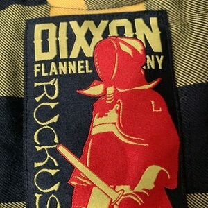 DIXXON WuTang Clan Ruckus Casual Button Down Shirt - Yellow and Black